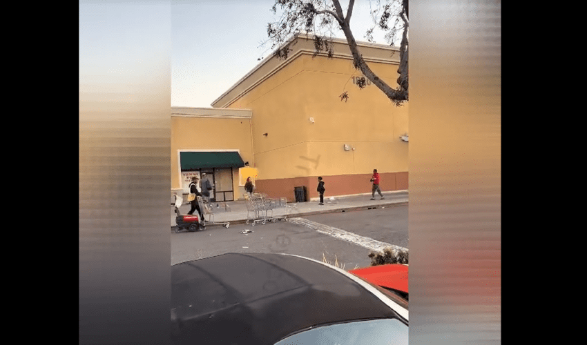 Woman Gets Crowded By Some Little Boys After She Disrespected Them For Selling Candy At The Store