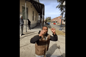 Short Guy Got Mad And Tried To Swing On A Man For Recording Him With His Meta Glasses