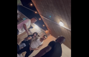 Dude Instantly Gets Knocked Out After Got Mad And Called A Man For Talking To The Same Girl He Tried To Talk To