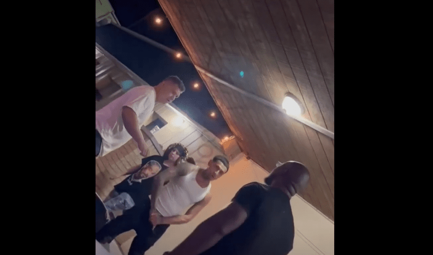 Dude Instantly Gets Knocked Out After Got Mad And Called A Man For Talking To The Same Girl He Tried To Talk To