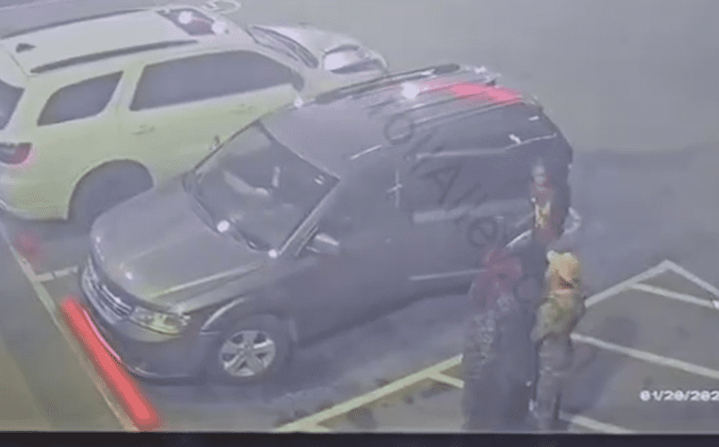 Mother Put Hands On A Man After He Randomly Slammed Her Kid On Her Car After She Didn’t Want To Talk To Him