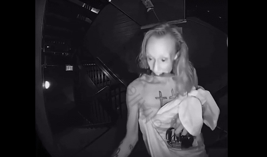 Dude Shows People Why Its So Important To Locks Your Doors After Witnessing This On His Security Camera