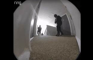 Dude Stayed Behind To Finish His Robbery Mission After His Homies Ran When The Guy Started Spraying