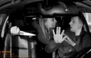 Woman Robbed Taxi Cab Driver And Didn’t Show No Emotion