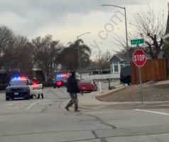 Police Still Missed Him While He Was Walking With A Strap