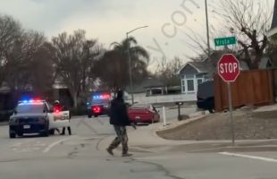 Police Still Missed Him While He Was Walking With A Strap