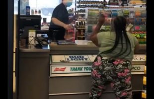 Employee Gives Back The Same Energy On A Disrespectful Customer And Throws Items Back At Her