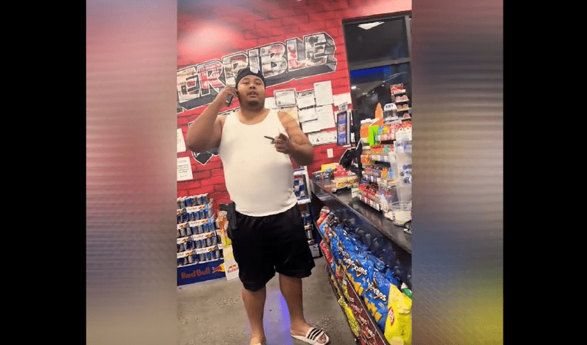 Russian Guy Harasses A Guy After He Had His Gun On His Hip In A Open And Carry State