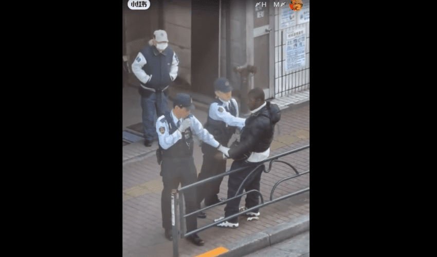Japan Police Wrapped Man Into A Burrito For Resisting Arrest
