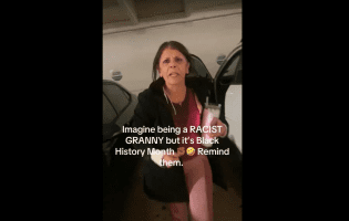 She Really Didn’t Like This Black Woman Reminding Her Its Black History Month