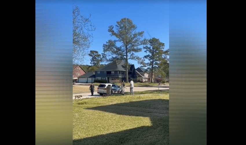 Neighbor Called The Police On Wrong Interracial Couple And Gets Embarrassed In Front Of Police