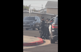 Two Women Cops Handles A Man Without Male Assistance