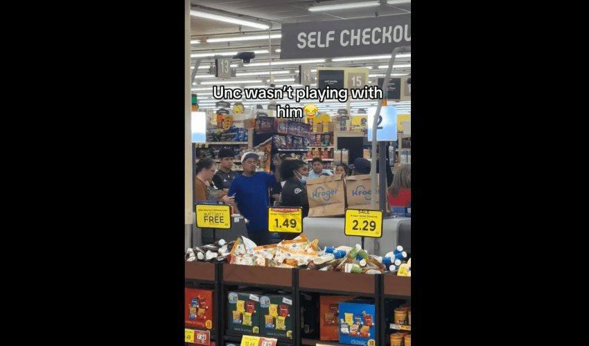 Old Man Checked A Group Of Mexicans After They Tried To Disrespect Him In The Grocery Store In Houston