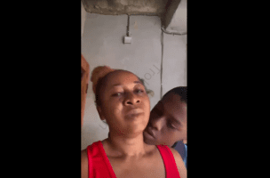 People Are Concerned After Seeing This Mother And Son Duo On Camera Being Weird