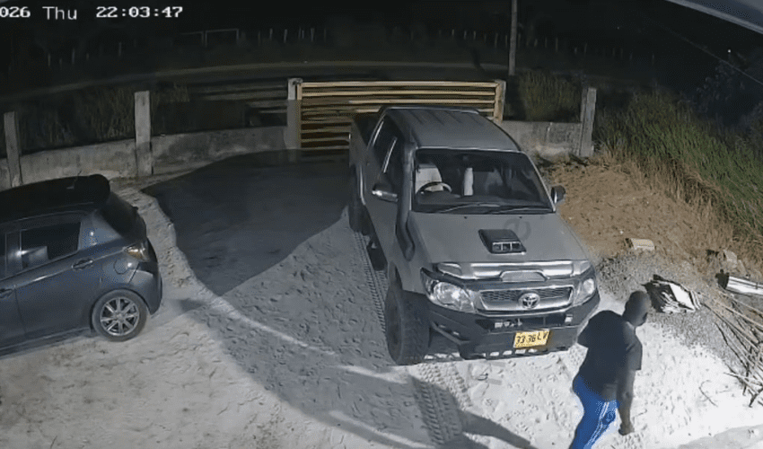 They Came Out The Bushes On Him