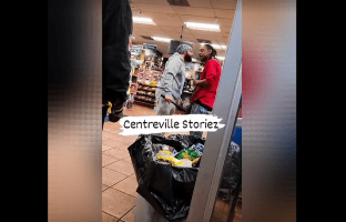 Arab Guy Was Going Hard On A Guy In His Store And Didn’t Know He Had A Knife Behind His Back