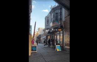 Dude Was Talking Crazy To A Woman And The Men That Was Close Instantly Took Off On Him