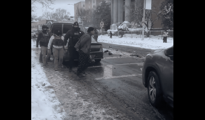 Man Goes Off On Ice Agents For Chasing A Illegal In A School Zone Which Caused A Big Wreck!