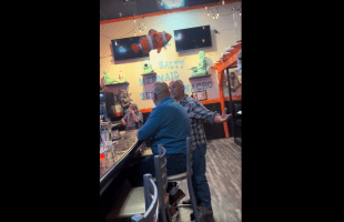 Dude Gets Laid Out After A Man Gave Him Multiple Warnings To Get Out His Face At The Bar