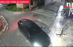 Robbers Gets Karma After They Snuck In A Man Garage While He Was Parking