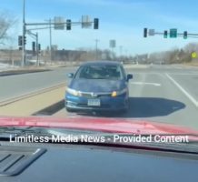 Old Lady Chose To Do This After A Man Kept Following Her In A Truck