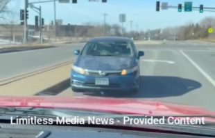 Old Lady Chose To Do This After A Man Kept Following Her In A Truck