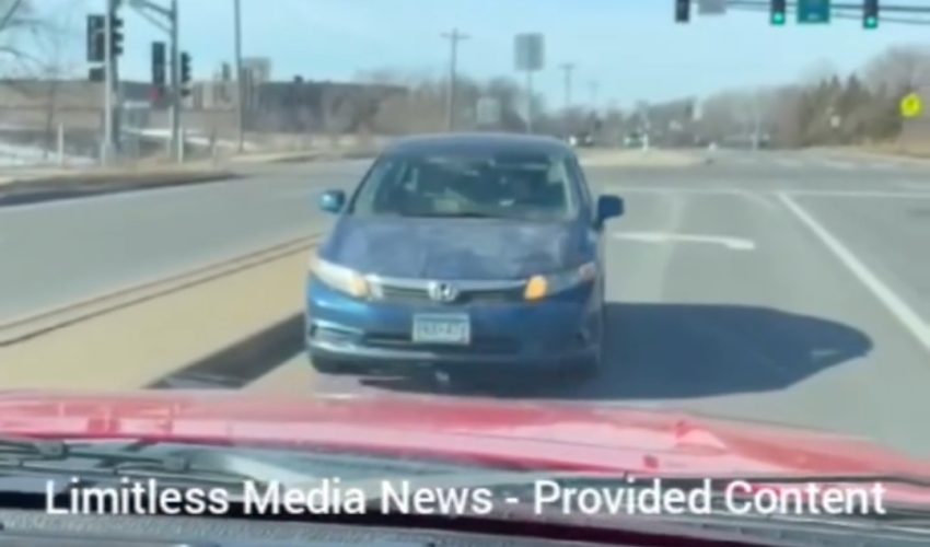 Old Lady Chose To Do This After A Man Kept Following Her In A Truck