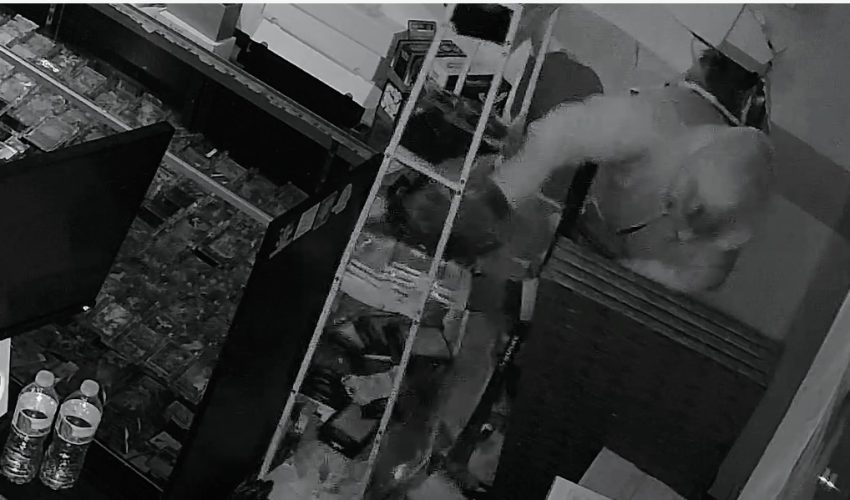 Thieves Use Next Door Store Dry Wall To Break Into Another Store That Had Expensive Items