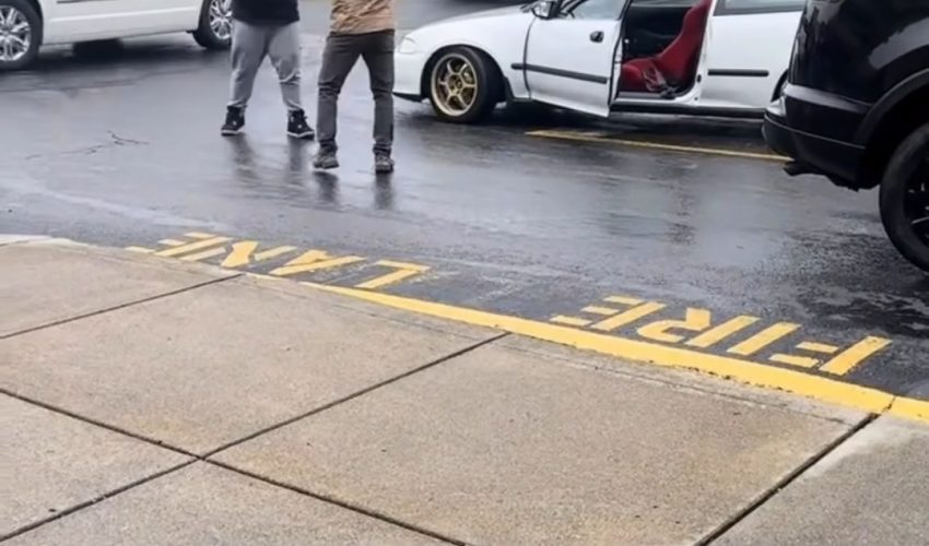 Road Incident Took A Turn At Target Store