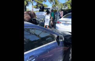 Mother Throws Bottle At Horse Handler For Wearing The Wrong Clothes At Her Son Funeral And Got Mad When He Threw It Back