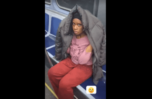 Young Girl With A Pipe In Her Hand Gets Mad After A Man Kept Saying She Was Missing Because She Looked Underage