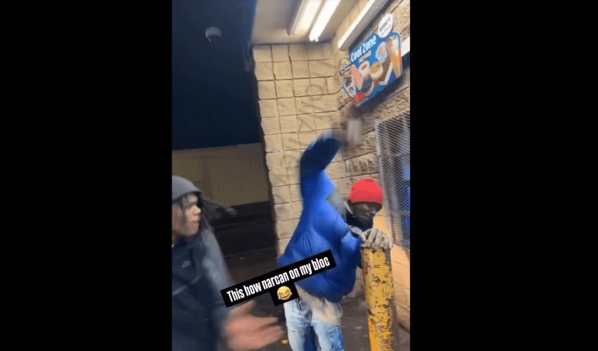 They Did This To Sober A Guy Up After They Seen Him Stuck