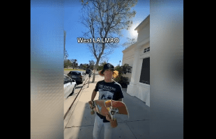 Dude Gets Mad After A Man Kept Harassing Him For Being White And Poor In LA