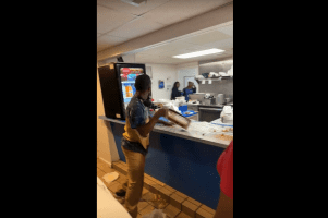 Two Girls Was Talking Crazy To A Customer On The Job And He Wasn’t Having It
