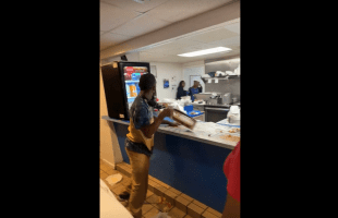 Two Girls Was Talking Crazy To A Customer On The Job And He Wasn’t Having It