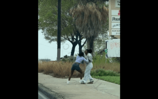 Mother Tried To Restrain Her 13 Year Old Daughter After She Tried To Runaway