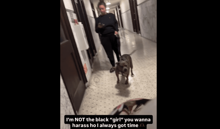 Girl Goes Off And Did This After Her Annoying Neighbor Kept Harassing Her Everywhere She Went In Her Luxury Apartment