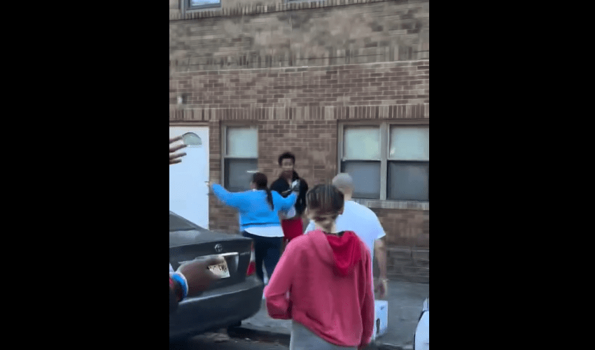 Mother Saves Her Son From His Opps After They Pulled Up On Him