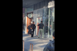 Dude Broke This Fade Up Just In Time After A Drunk Guy Got Leaked For Talking Crazy