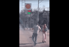 Bystanders Didn’t Help Woman After They Seen Her Throwing Hands With The Store Owner After She Was Caught Stealing