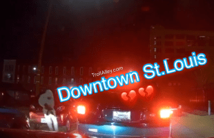 Lyft Driver Caught This On His Dash Cam While In Traffic In St Louis