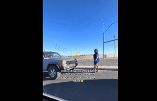 Woman Really Out Here Bucking A Gun That A Maga Supporter Pulled On Her