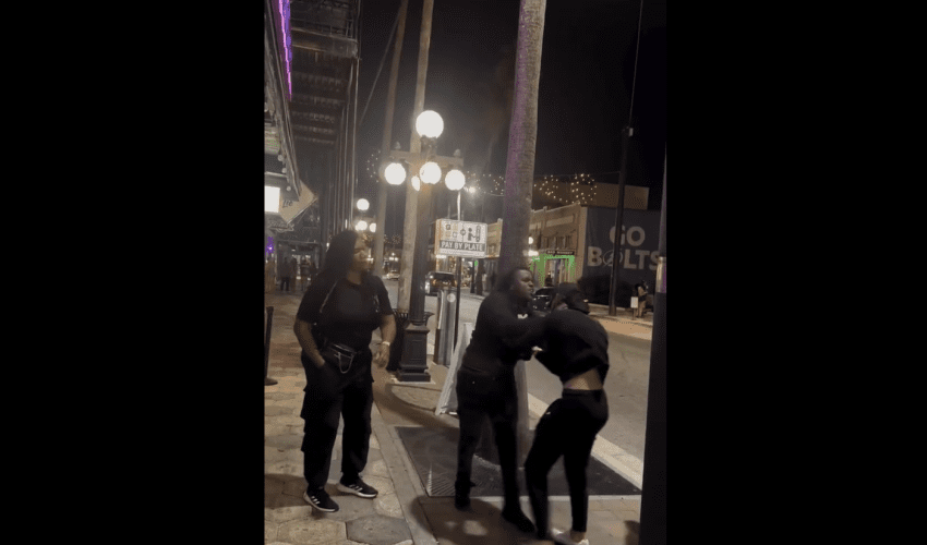 Security Guard Tried To Save This Guy But He Thought He Was Tough