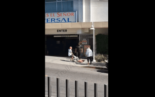 Security Didn’t Help A Guy That Was Getting Handled By Two Men In Front of Him