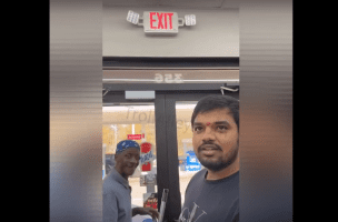 Customer Checked A Store Owner After He Seen Him Disrespecting One Of His Black Employees