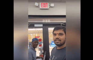 Customer Checked A Store Owner After He Seen Him Disrespecting One Of His Black Employees