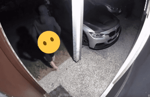 Dude Got Mad Because He Couldn’t Break Into A Woman Car And Left This On Her Camera