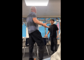Teacher And Student Gets Into A Argument Over A Word That They Dont Suppose To Use