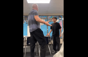 Teacher And Student Gets Into A Argument Over A Word That They Dont Suppose To Use