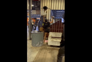 Girl That Was Terrified And Fearing For Her Life Does A Finishing Kick That Ended A Woman